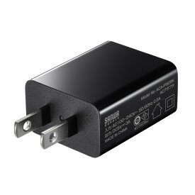 【代引不可】USB Type-C充電器（1ポート・3A） 家庭用コンセント タブレット　スマホ PC 充電 サンワサプライ ACA-IP92BK