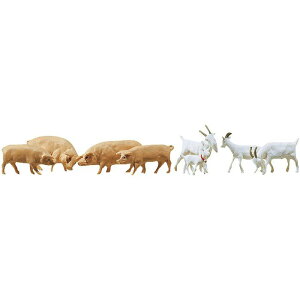 FALLER (HO) 8 Goats 7 Pigs HOQ[W S͌^ XgN`[ CAEg WI}  g~[ebN 154008