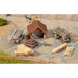 FALLER (N) Small Baking House with Accessories (小さなパン焼き釜と小物) Nゲージ 鉄道模型 ジオラマ ストラクチャー トミーテック 232359