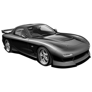 1/24 ID43 }c_ RX-7 FD3S  ͌^ vf ~jJ[ tW~͌^ ID-43