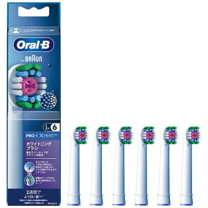 BRAUN �ւ��u���V �z���C�g�j���O�u���V �����J���[�V�O�i���t 6�{ �I�[����B �u���E�� EB18RX-6EL