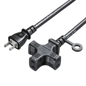 yszSANWA SUPPLY dR[h 3 RZg Ɠd H 20m ubN TTvC TAP-EX23-20BK
