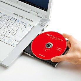SANWA SUPPLY マルチレンズクリーナー 乾式 CD DVD ドライブ プレーヤー ゲーム機 サンワサプライ CD-MDDN