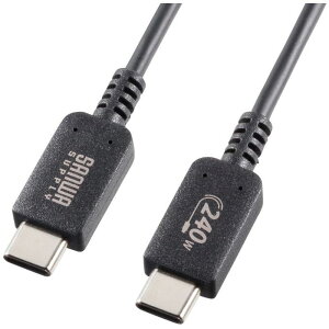 �y����s�zUSB2.0 Type-C PD240W�Ή� �P�[�u�� �T�����T�v���C KU-CCPE10