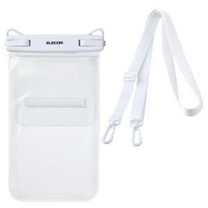 �y����s�z�h���X�}�z�P�[�X �h���|�[�` IPX8 2�|�P�b�g�^�C�v ��F�ؑΉ� �h���P�[�X �V�����_�[�X�g���b�v ~6.9�C���` �X�}�z �Ή� �z���C�g �G���R�� P-WPS2P05WH