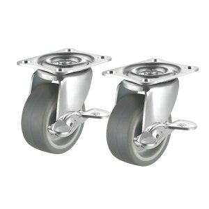 �y����s�z�ėp�L���X�^�[ 75mm�a 2�Z�b�g �t���[�X�g�b�p�[�t�� TPR�� �T�����T�v���C CST-75TP-FRST2