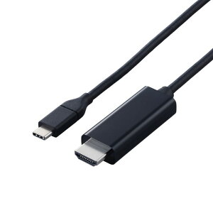 yszfϊP[u USB Type-C-HDMI ~[OΉ 60Hz 炩 2.0m ubN GR MPA-CHDMIY20BK2