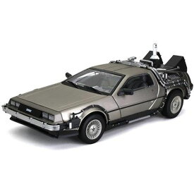 【沖縄・離島配送不可】Sun Star 1/18 デロリアン BACK TO THE FUTURE Part 2 DMC-12 模型 ミニカー 映画 モデル バック トゥー ザ フューチャー 国際貿易 2710