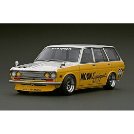 【沖縄・離島配送不可】ターマックワークス 1/18 Datsun Bluebird (510) Wagon Yellow / White ティーケー・プランニング IG3064