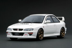 yEzsz1/18 SUBARU Impreza 22B-STi Version (GC8) White Xo CvbT ~jJ[ ͌^ eB[P[EJpj[ IG3669