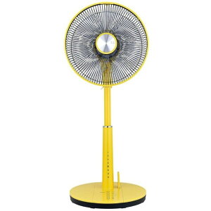 フルリモコンリビングDC扇風機 イエロー おおたけ GF-DC325FR-Y