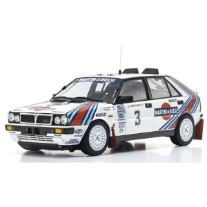 【沖縄・離島配送不可】京商オリジナル 1/18 ランチア デルタ HF 4WD オリンパス ラリー ウィナー 1987 #3 京商 KS08960E