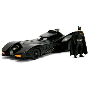 フィギュア付き バットモービル 1/24 スケール ダイキャストミニカー ティム・バートン 「バットマン」 Evolete 4562437981209