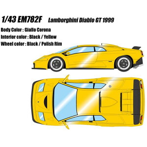 �y����E�����z���s�z1/43 �����{���M�[�j �f�B�A�u��GT 1999 �W�A�b���R���i ���C�N�A�b�v EM782F