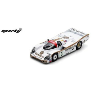 1/64 Porsche 956 No.9 Le Mans 24H 1984 W. Brun - L. von Bayern - B. Akin SPARK JAPAN Y321