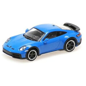MINICHAMPS 1/87 ポルシェ 911 ダカール 2022 ブルー 京商 870062072