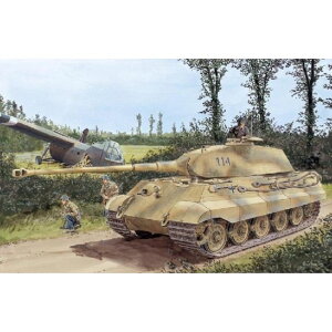 1/72 WW.II �h�C�c�R Sd.Kfz.182 �L���O�^�C�K�[ �|���V�F�C�� �v���b�c DR7231