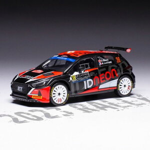 IXO 1/43 �q�����f i20 N Rally2 2023�N�����e�J���������[ ��38 O.Burri/A.Levratti ���ۖf�� RAM891