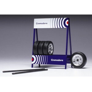 IXO 1/18 �^�C���Z�b�g Cromodora Silver ���ۖf�� 18SET021W