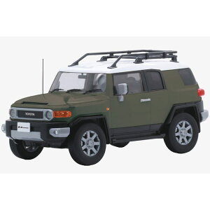 1/24 車NEXTシリーズ No.9 EX-6 トヨタ FJクルーザー(ツートンダークグリーンタイプ) フジミ模型 4968728066394