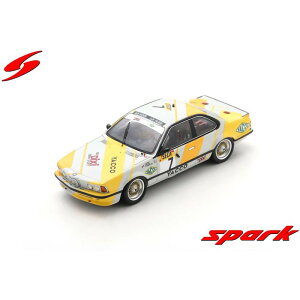 yEzsz1/43 BMW 635 CSi No.7 Dixi Sport 24H Spa 1988 G. Fevrot - B. di Gioia - F. Delavallade Spark Japan SB673