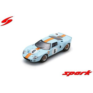 yEzsz1/43 Ford GT40 No.6 2nd 6H Watkins Glen 1968P. Hawkins - D. Hobbs Spark Japan US254