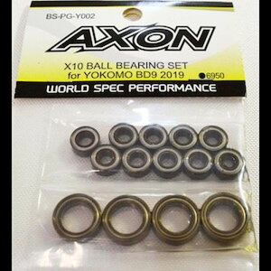 X10 BALL BEARING SET for YOKOMO BD9 2019 �A�N�\�� BS-PG-Y002