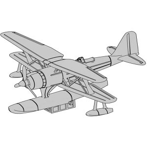 1/700 {CR 뎮ϑ@ vf ͌^ zr[ fE 20441