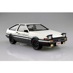 プラモデル 模型 1/24 頭文字(イニシャル)D No.5 藤原拓海 AE86トレノ 第1巻仕様 TOYOTA トヨタ スプリンタートレノ アオシマ 5960