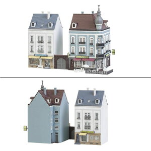 FALLER (N) Beethovenstrabe 2 Town Houses (ベートーベン通りの街並み・タウンハウス2棟入り) トミーテック 232387