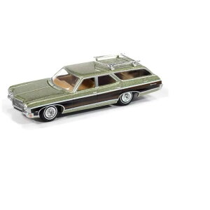 AUTOWORLD 1/64 1970 シェビー キングスウッド エステート ワゴン グリーンミスト/ウッド 京商 AWSP177B