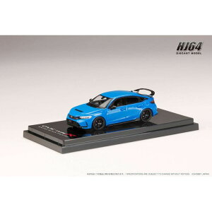HJ64 1/64 z_ CIVIC TYPE R (FL5) RACING BLACK Package 2025 [VOu[p[ zr[Wp HJ644063BL