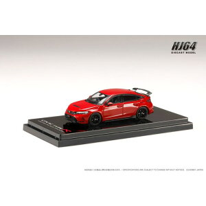 HJ64 1/64 Honda CIVIC TYPE R (FL5) RACING BLACK Package / IvVp[c t[bh zr[Wp HJ645063R