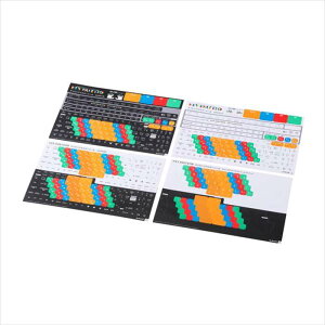 yszL[{[h ^CsOK V[ 4ޓ 13×13mm [} ꗗ\t y Windows Mac iPad Chromebook Ή z KEY PALETTO GR TK-S-KP01