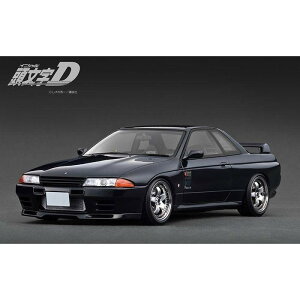 �y����E�����z���s�z1/18 INITIAL D Nissan Skyline GT-R V-specII (BNR32) Black ������D �����B �~�j�J�[ �͌^ �����i �C�O�j�b�V�������f�� �e�B�[�P�[�E�J���p�j�[ IG3544
