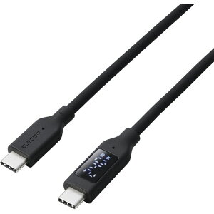 �y����s�zUSB Type-C to Type-C�P�[�u�� �V���R�� �d�̓f�B�X�v���C�t USB Power Delivery�Ή� �ő�240W 1.0m �u���b�N �G���R�� MPA-CCW10BK