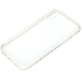 iPhoneX 用 ケース カバー ガラス ハイブリット ケース クリア PGA PG-17XGT01