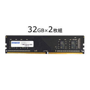 �y����E�����z���s�z�y����s�z�f�X�N�g�b�v�p�\�R���p ������ DDR4-2666 UDIMM 32GB×2���g ADTEC ADS2666D-32GW