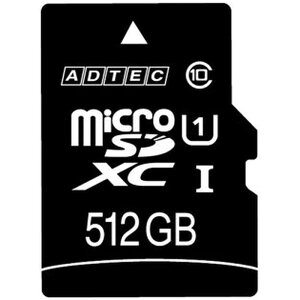 yEzszyszmicroSDXC[J[h 512GB UHS1 SDϊA_v^[t ADTEC AD-MRXAM512G/U1