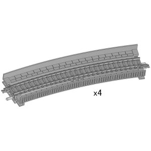 N�Q�[�W ���ˋ��tPC���[�� HC541-15-PC F 4�{�Z�b�g �S���͌^ �X�g���N�`���[ TOMIX TOMYTEC �g�~�[�e�b�N 1876