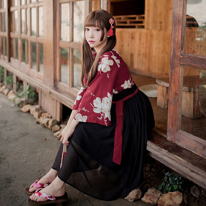 楽天市場】花魁 コスプレ 大正 ロマン 衣装 はいからさん 着物  