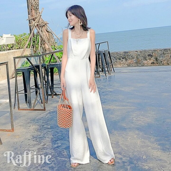 楽天市場 一部 即日発送 サロペット オールインワン パンツスーツ パンツドレス パンツ 背中あき ウエストコンシャス 白 S M L Xl リボン ワイドジャンプスーツ かわいい 冬 秋冬 顔合わせ 結婚式 おうち時間 大人 きれいめカジュアル パーティードレス通販 Raffine 楽天市場 一部 即日発送 サロペット オールインワン パンツスーツ パンツドレス パンツ 背中あき ウエストコンシャス 白 S M L Xl リボン ワイドジャンプスーツ かわいい 冬 秋冬 顔合わせ 結婚式 おうち時間 大人 きれいめカジュアル パーティードレス通販 Raffine