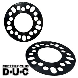 究極強度 アルミ鍛造3mmスペーサー『2枚セット』5H専用 対応PCD-114.3/100/120/112-127 バージョン2 送料無料