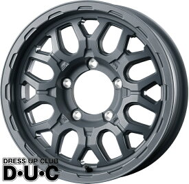 ジムニー 16インチアルミホイール 4本セット【法人限定】MUD BAHN XR-800M ME チッピンググレー CGY 16-5.5 5-139.7+20 送料無料