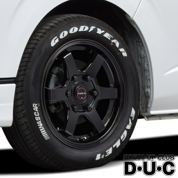 楽天市場】ハイエース 16インチアルミホイールセット J-TECH GL-1 
