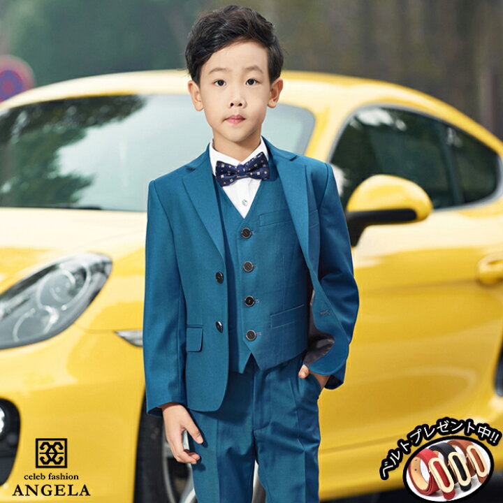 楽天市場】子供スーツ8点セット男の子 スーツ キッズ フォーマル 