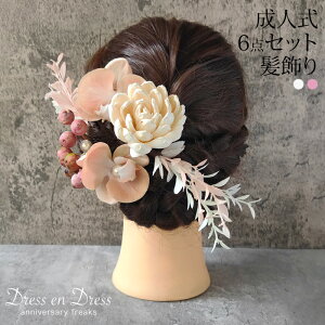 【ハロウィン 最大250円オフCP配布中】髪飾り 成人式 卒業式 入学式 フラワー パステルカラー ピンク 白 華やか セット 結婚式 和装 着物 振袖 袴 留袖 かんざし ヘッドピン 髪かざり ウェディ