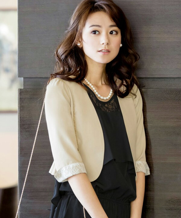 楽天市場 期間限定 ポイント10倍 ボレロ ジャケット パーティードレス 結婚式 ワンピース フォーマル お呼ばれ 大きいサイズ 50代 40代 30代 春 秋 冬 ミセス レディース 大人 女性 服装 披露宴 親族 母親 ママスーツ 冷房対策 上品 羽織 カーディガン 即日発送