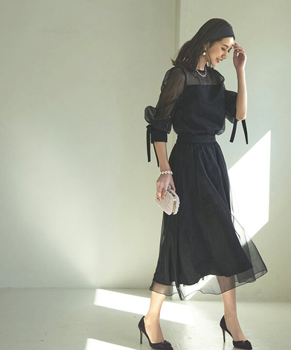 楽天市場 パーティードレス 結婚式 セットアップ シースルーブラウス ロングスカート お呼ばれドレス 春夏 秋冬 ドレス 披露宴 二次会 上品 50代 40代 30代 フォーマルドレス セレモニー ミセス レディース 母親 女性 服装 即日発送 ギフト Dressingu