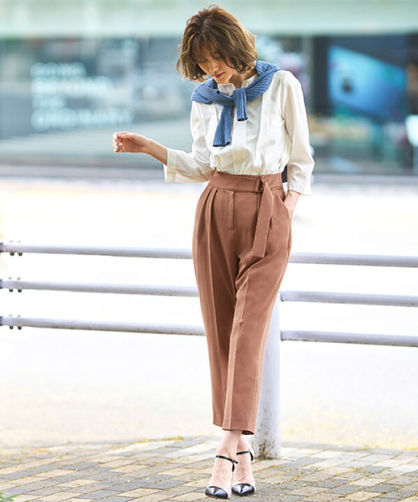 楽天市場 洗える 多機能 パンツ レディース ボトムス オフィスカジュアル 春コーデ きれいめ 上品 通勤 Ol シンプル 仕事 50代 40代 30代 ミセス 夏 大きいサイズ ロング丈 黒 ストレッチ 美脚 女性 母親 服装 職場 即日発送 プレゼント ギフト Dressingu